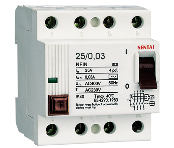 NFIN series earth leakage circuit breaker manufacturer from China