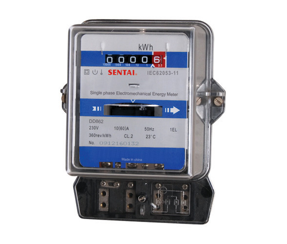 DD862 series Single Phase Electromechanical Energy Meter