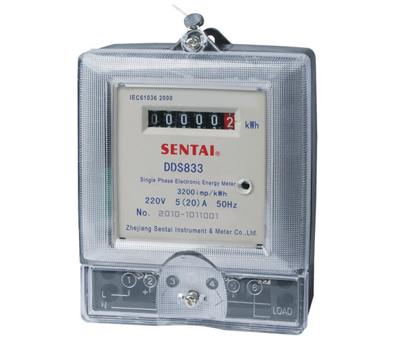 DDS833 series single phase electronic energy meter